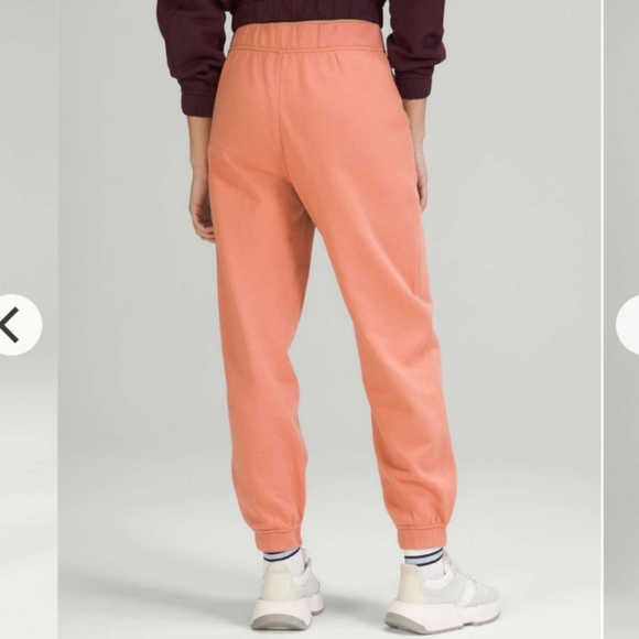 Lululemon Relaxed High Rise Jogger Sweatpants Pink Savannah 10 - Picture 16 of 16